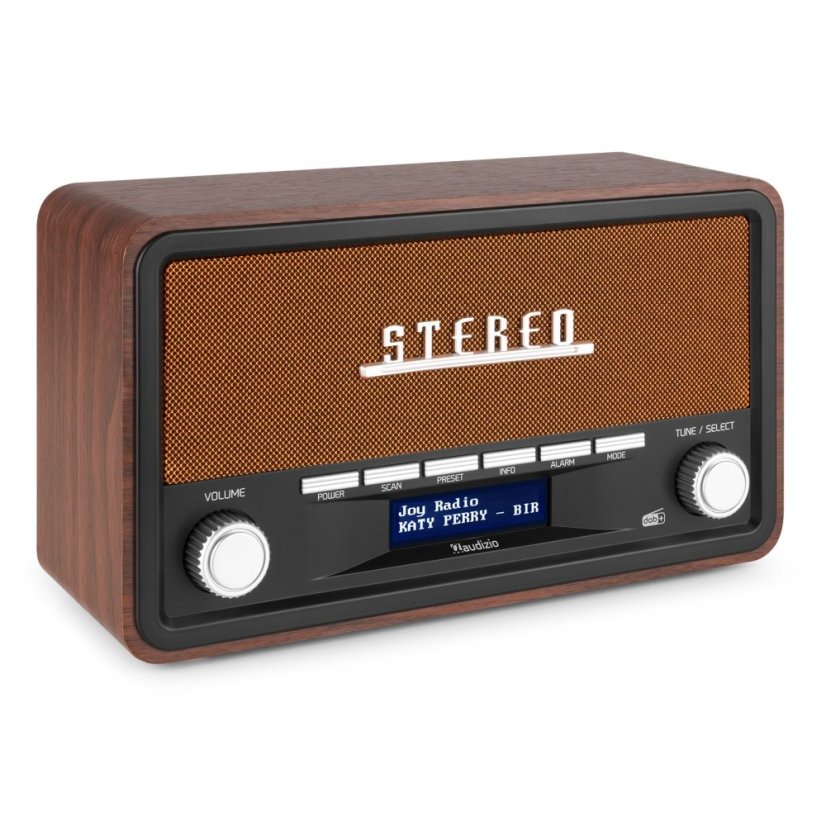 Audizio Foggia Retro DAB+ Rádio Měděná barva