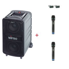 MIPRO MA-828 PLUS + 2× ACT-32H – sada s 2 ručními mikrofony