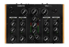 Vonyx VDJ270 — 4kanálový rotary DJ mixážní pult (3pásmový izolátor)