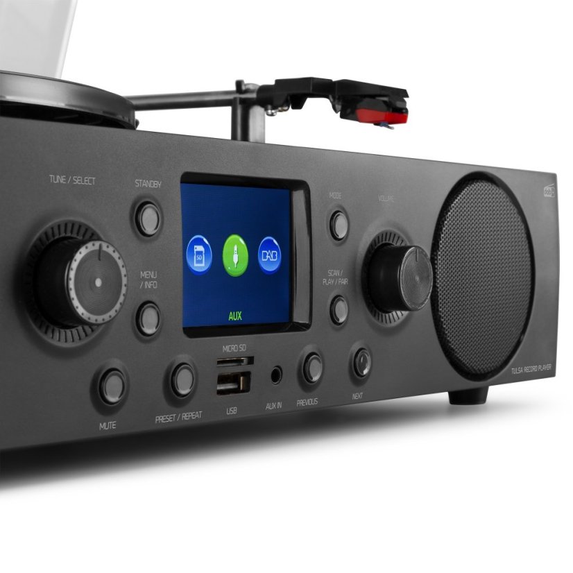Audizio Tulsa Audio centrum s přehrávačem DAB+ rádia