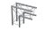 BeamZ Professional P24-C21 Deco Truss 2-way 90º corner