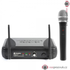 Skytec UHF mikrofonní set 1 kanálový, 1x ruční mikrofon
