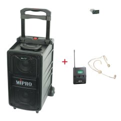 MIPRO MA-727 + MU-53HNS – náhlavní kardioidní sada, tělová