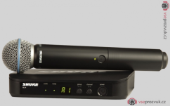 SHURE BLX24E/B58 M17 662 - 686 MHz  - Bezdrátový mikrofon Beta 58