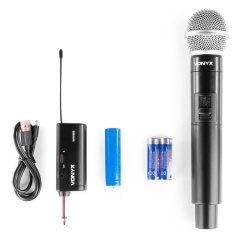 Vonyx WM55 Wireless Microphone Plug-and-Play UHF