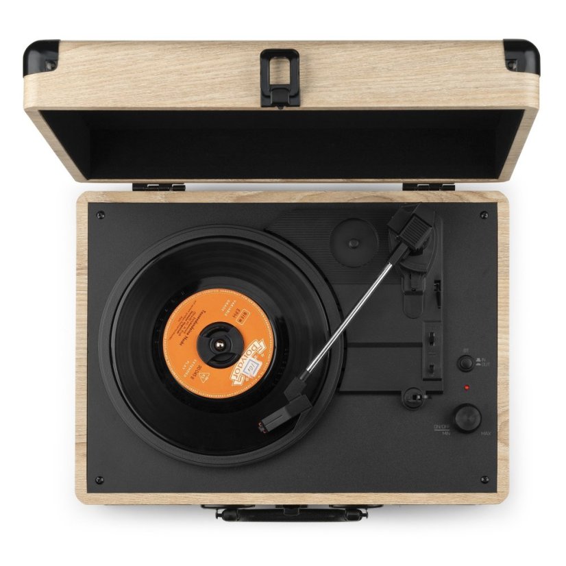 Audizio RP116LW Record player briefcase with BT In/Out