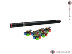 Tcm Fx Ruční dělo na konfety-serpentýny 80cm, stříbrné konfety