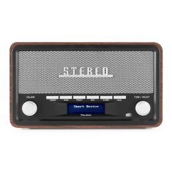 Audizio Foggia Retro DAB+ Rádio Šedá barva
