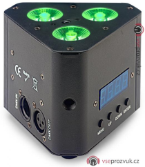 Stagg SLI-TRUSS34-2, Uplight reflektor 3x 4W QCL LED
