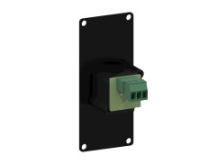 CAYMON CASY122/B - panel s 1x XLR Samec