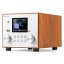 Audizio Vieste DAB+ Radio with subwoofer silver