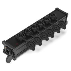 Power Dynamics PSB35 Power splitter P-Con TR IN - 7x P-Con TR OUT