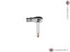 Hicon Jack plug 6,3 mono, 90, HI-J63MA05