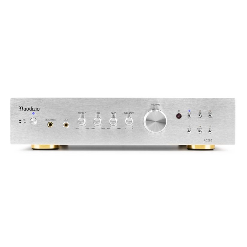 Audizio AD220A 2-Kanálový HiFi zesilovač Alu s optikou