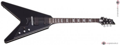 SCHECTER V-1 Platinum Satin Black