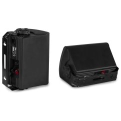 Power Dynamics BC40V Black Speaker Pair 100V 8 OHM 4" 100W - IPX5