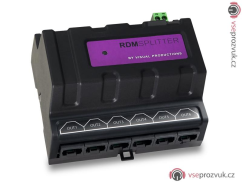 Visual Productions DIN-Rail DMX Splitter, RDM, RJ-45
