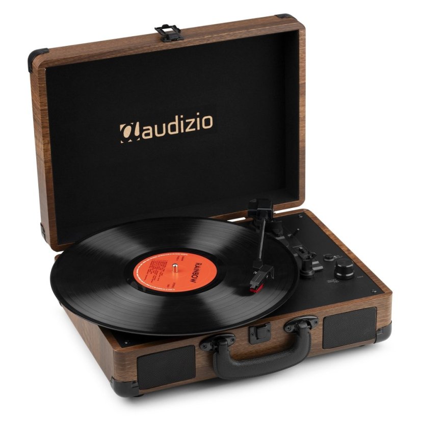 Audizio RP116W Record player briefcase with BT In/Out