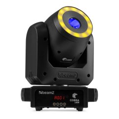 BeamZ Cobra 100R Spot 100W Moving Head with Ring