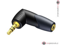 ProCab redukce CLP204 - Jack 3,5 F - Jack M 3.5 úhlový