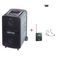 MIPRO MA-828 PLUS + MU-53HN – náhlavní kardioidní sada, černá