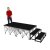 Power Dynamics Spider Deck750 — mobilní pódium se schody (200 × 100 × 60 cm)