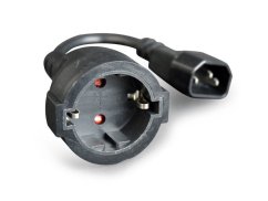 Prodlužovací kabel 230V, C14(M)-Schuko F