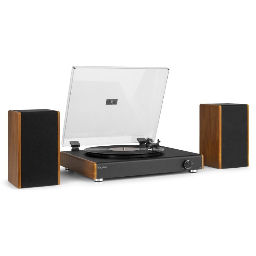 Audizio RP335 Vintage gramofon s reproduktory, wood