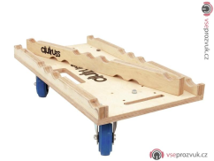 Deska transportní pro konstrukce, Trio s 3 kolečky