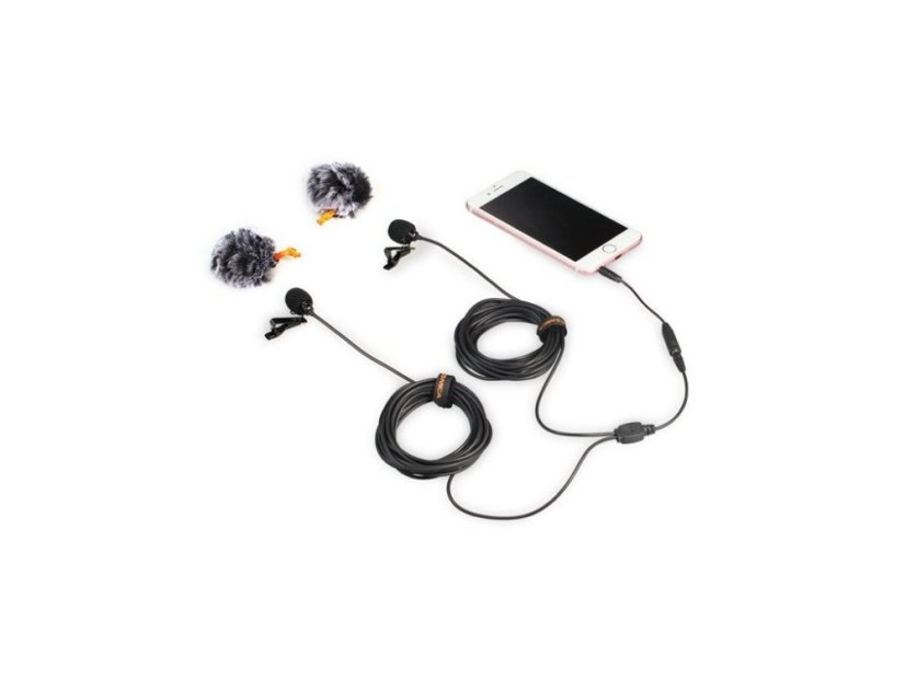 Comica Audio CVM-D02 duální klopový mikrofon (2,5m)