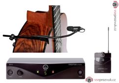 AKG WMS 45 + Nástrojový klipový mikrofon pro akustické kytary