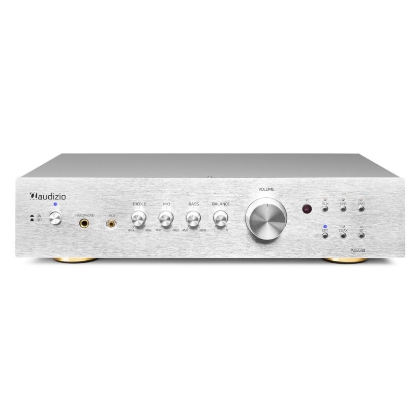Audizio AD220A 2-Kanálový HiFi zesilovač Alu s optikou