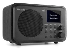 Audizio Milan přenosné rádio FM/DAB+ s baterií, černé