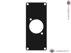 CAYMON CASY103/B - panel 1x otvor
