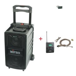 MIPRO MA-727 + MU-55LS – klopová všesměrová sada, tělová