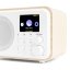 Audizio Vicenza internetové rádio s Wi-Fi, DAB+ a baterií, bílé