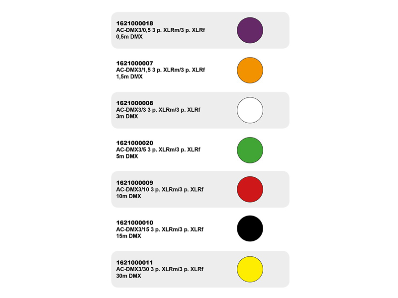 ACCU CABLE AC-DMX3-5