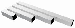 Power Dynamics 750SL Stage Square Legs 80cm 4pcs