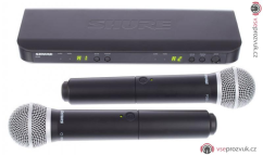SHURE BLX288E/B58 H8E 518 - 542 MHz  - Bezdrátový mikrofon Beta 58
