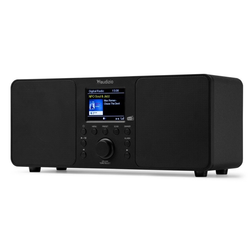 Audizio Genua DAB+ Stereo radio black