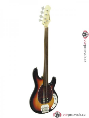 Dimavery MM-501, baskytara elektrická bezpražcová, stínovaná