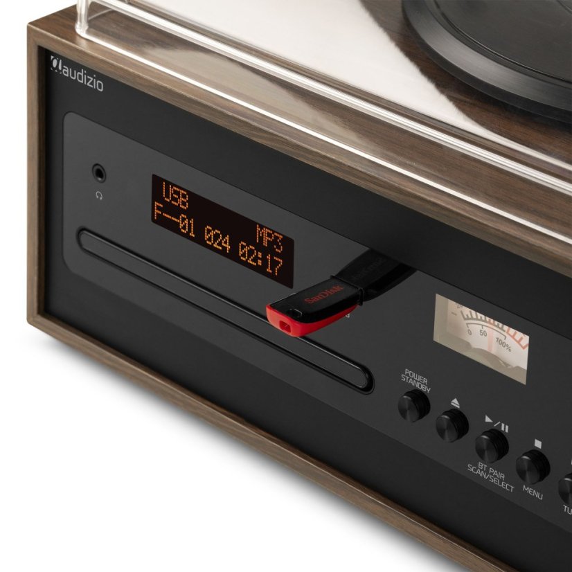 Audizio Boston gramofon s reproduktory