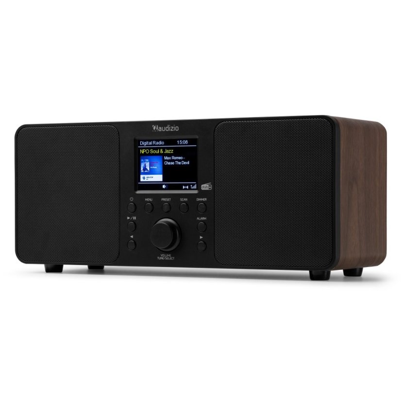Audizio Genua DAB+ Stereo radio wood