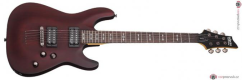 SCHECTER Omen 6, Rosewood Fingerboard - Walnut Satin
