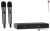Sennheiser XSw 1-825 DUAL 614-638Mhz (B)