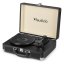 Audizio RP114BK Record player briefcase black