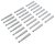 BeamZ Professional P-Spigot with Thread Set 24pcs