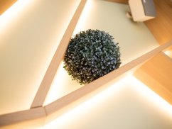 Travní koule, modrá, 22cm