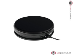 Podstavec rotační 250mm, do 25kg, 0,5 o/min, černý