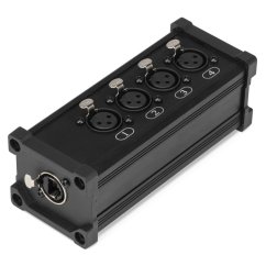 Power Dynamics CX187 RJ45 to 4x XLR3F Splitter Box
